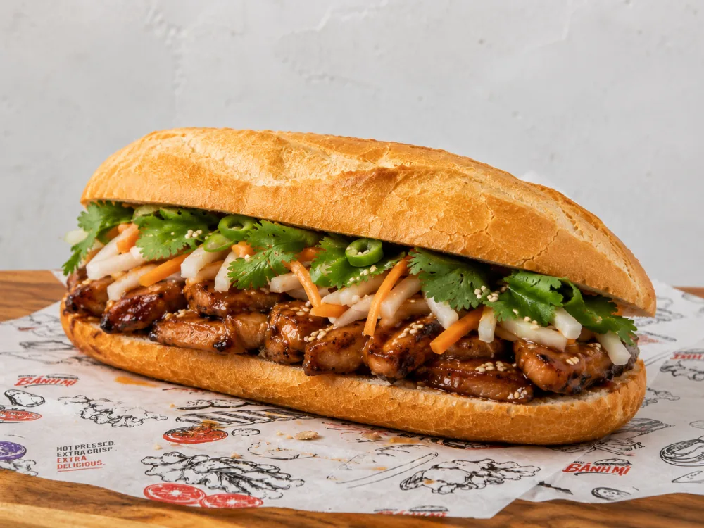 Teriyaki Chicken bánh mì