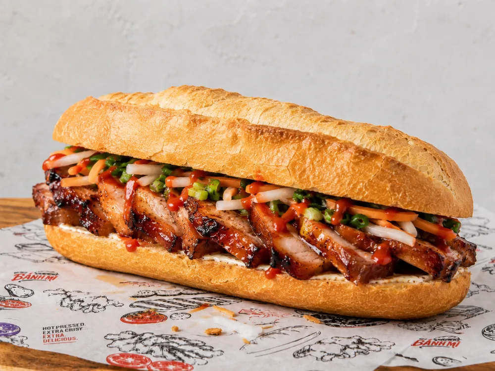 BBQ Pork Belly bánh mì